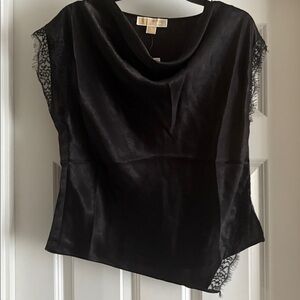 Michael Kors Lace Trim Blouse NWT